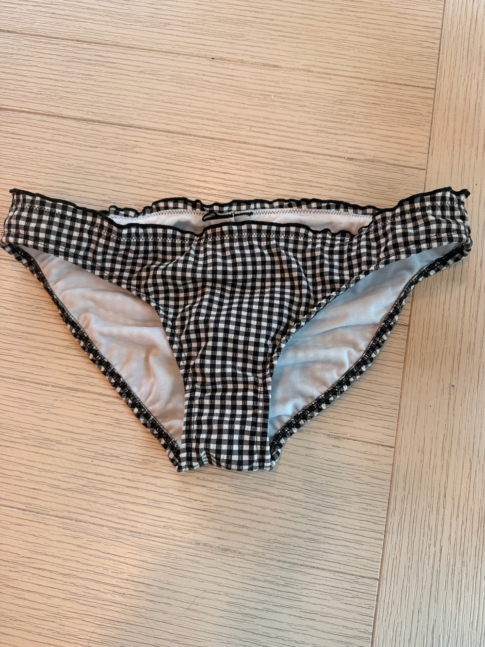 Plaid Bikini Bottoms